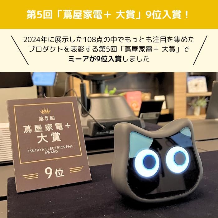 EarBrainミーア 猫型おしゃべりロボット 内臓バッテリータイプ　おまけ付き Amazon.co.jp | おしゃべり猫型ロボット Mia（ミーア）内蔵バッテリー